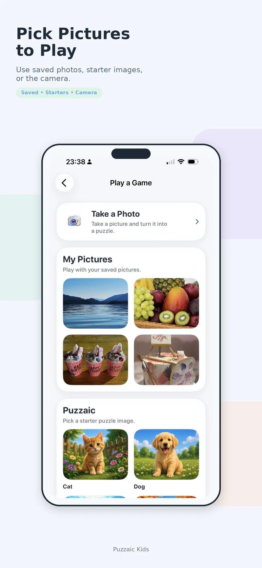 Puzzaic Kids Mode screenshot